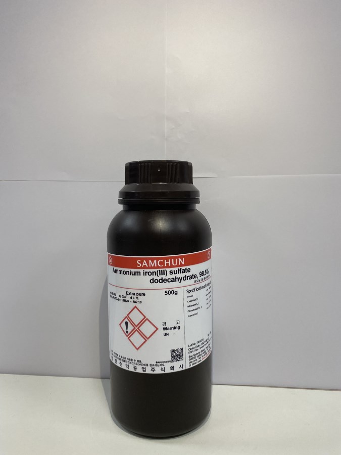 Ammonium iron(Ⅲ) sulfate dodecahydrate - hóa chất Samchun