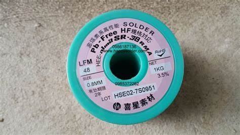Solder wire HSE-02 SR38 RMA